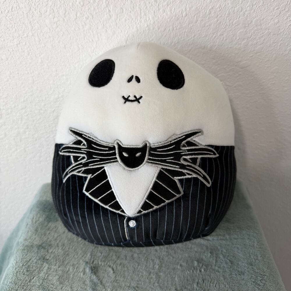 Jack Skellington Nightmare Before Christmas x Squishmallow Plush NWT